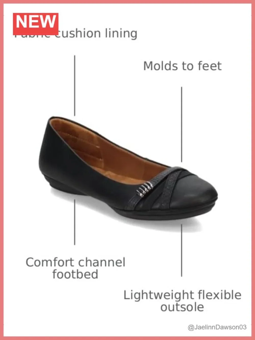 Women's Ballet Flats Cushioned Comfort Slip-On Flexible Lightweight Party